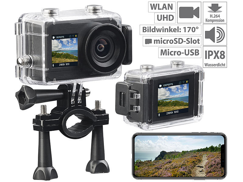 ; UHD-Action-Cams 