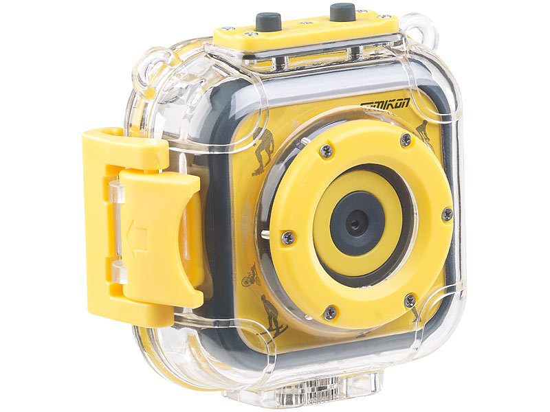; Wasserdichte UHD-Action-Cams mit Webcam-Funktion Wasserdichte UHD-Action-Cams mit Webcam-Funktion 