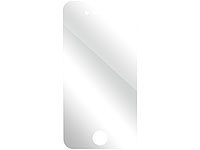 Somikon Spiegel-Display-Schutzfolie für iPhone 4/4s; Glasfolien Glasfolien 