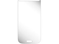 Somikon Displayschutzfolie für Samsung Galaxy S4 mini, matt; Displayfolien Displayfolien 