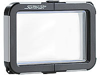 Somikon Kamera-Tauchgehäuse ohne Objektivführung (max. 99x64x20mm); UHD-Action-Cams UHD-Action-Cams UHD-Action-Cams UHD-Action-Cams 