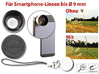 Somikon Magnetisches Teleobjektiv für Smartphones, 2x-Vergrößerung; WLAN-HD-Endoskopkameras für iOS- & Android-Smartphones WLAN-HD-Endoskopkameras für iOS- & Android-Smartphones WLAN-HD-Endoskopkameras für iOS- & Android-Smartphones WLAN-HD-Endoskopkameras für iOS- & Android-Smartphones 