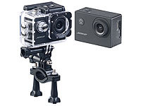 Somikon HD-Action-Cam DV-1212 V2 mit Unterwasser-Gehäuse, IP68, bis 30 m; Endoskopkameras (HD, mit Monitor), Endoskopkameras für PC & OTG Smartphones 