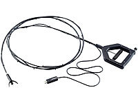 Somikon Wasserfestes USB-Endoskop UEC-8025.hd mit HD-Kamera und Greifer, 2,5 m; Endoskopkameras (HD, mit Monitor), Endoskopkameras für PC & OTG SmartphonesWLAN-HD-Endoskopkameras für iOS- & Android-Smartphones Endoskopkameras (HD, mit Monitor), Endoskopkameras für PC & OTG SmartphonesWLAN-HD-Endoskopkameras für iOS- & Android-Smartphones 