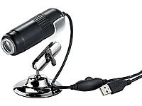 Somikon USB Digital-Mikroskop-Kamera mit Video-Aufzeichnung (refurbished); Endoskopkameras für PC & OTG Smartphones, WLAN-HD-Endoskopkameras für iOS- & Android-Smartphones 