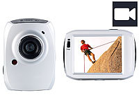 Somikon 3in1-Action-Cam DV-1200 mit Spezial-Software ProDRENALIN; UHD-Action-Cams 