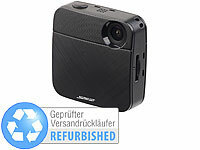 Somikon Mini-HD-Body-Cam mit WLAN Versandrückläufer; Full-HD-Kugelschreiber-Kameras Full-HD-Kugelschreiber-Kameras 