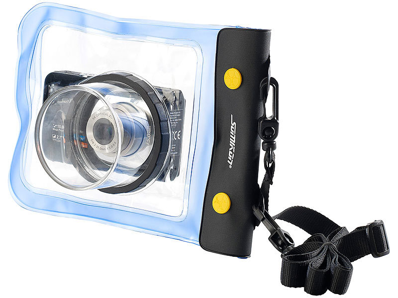 ; UHD-Action-Cams, Wasserdichte Taschen für iPhones & Smartphones UHD-Action-Cams, Wasserdichte Taschen für iPhones & Smartphones 