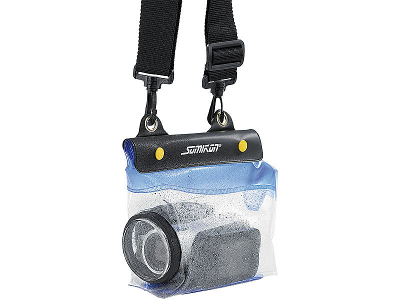 ; UHD-Action-Cams, Wasserdichte Taschen für iPhones & Smartphones 