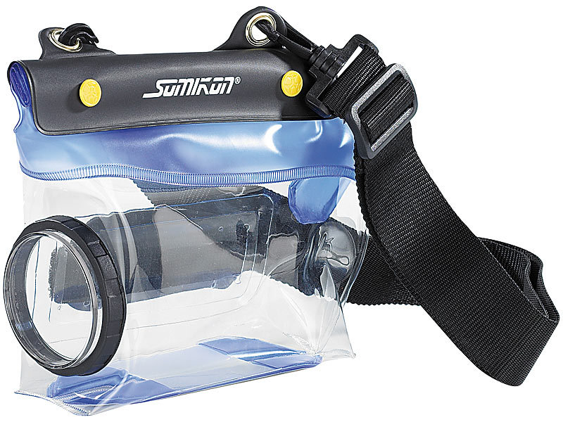 ; UHD-Action-Cams, Wasserdichte Taschen für iPhones & Smartphones 