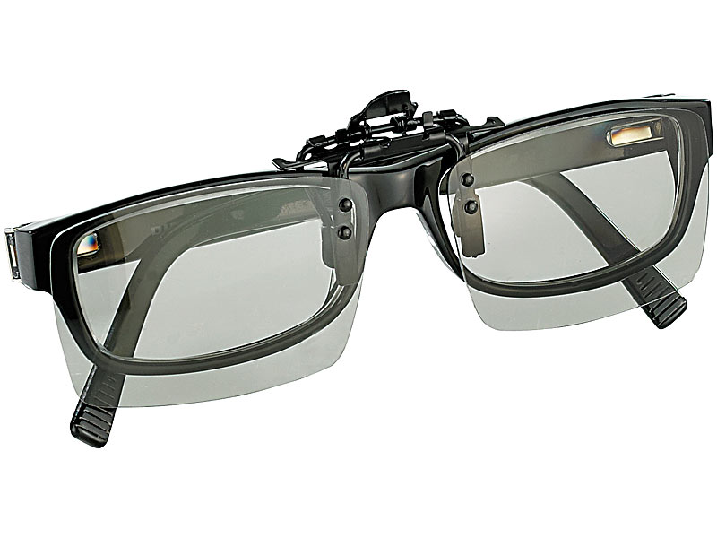 ; Polarisierende 3D-Brillen-Clips 