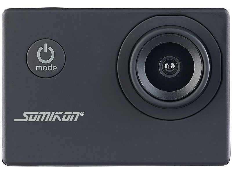 ; Wasserdichte UHD-Action-Cams mit Webcam-Funktion 