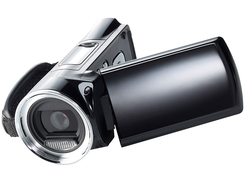 ; 4K-UHD-Camcorder mit Touch-Display 