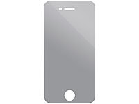 Somikon Displayschutzfolie für Apple iPhone 4/s, privacy; Displayfolien Displayfolien Displayfolien 