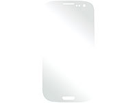 Somikon Anti Fingerprint-Display-Schutzfolie Samsung i9300 Galaxy S3; Displayfolien 
