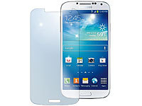 Somikon Displayschutzfolie für Samsung Galaxy S4, glasklar; Displayfolien Displayfolien Displayfolien 