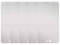 Somikon Displayschutzfolie für Samsung Galaxy S2, privacy (5er-Set); Displayfolien 