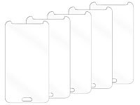 Somikon Displayschutzfolie für Samsung Galaxy Note3 glasklar (5er-Set); Displayfolien 