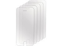 Somikon Displayschutzfolie für Apple iPhone 6/s Plus, glasklar 5er-Set; Echtglas Displayschutz (iPhone 6/6s), Displayfolien (iPhone 6) Echtglas Displayschutz (iPhone 6/6s), Displayfolien (iPhone 6) 