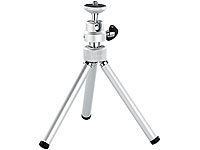 Somikon Mini-Teleskop-Stativ aus Aluminium für Kompakt-Kameras (1/4"); LED-Foto- & Videoleuchten LED-Foto- & Videoleuchten LED-Foto- & Videoleuchten LED-Foto- & Videoleuchten LED-Foto- & Videoleuchten 