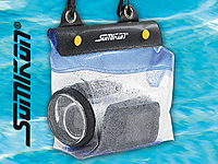 ; UHD-Action-Cams, Wasserdichte Taschen für iPhones & Smartphones 