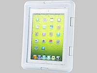 Somikon Unterwasser-Hardcase für iPad 1/2/3/4, weiß; Wasserdichte Schutzhüllen für iPads & Tablets Wasserdichte Schutzhüllen für iPads & Tablets 