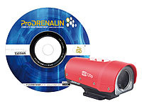 Somikon HD-Action-Cam DV-78.night mit Spezial-Software ProDRENALIN; Unterwasser Kamera-Hüllen 
