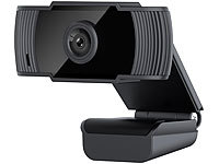 Somikon Full-HD-USB-Webcam mit Mikrofon, für PC und Mac, 1080p, 30 fps; Foto-, Negativ- & Dia-Scanner Foto-, Negativ- & Dia-Scanner Foto-, Negativ- & Dia-Scanner Foto-, Negativ- & Dia-Scanner 