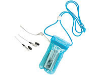 Somikon Wasserdichte Schutztasche für MP3-Player & Handys bis 50 x 85 mm; Unterwasser Kamera-Hüllen Unterwasser Kamera-Hüllen 