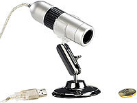 Somikon USB Digital-Mikroskop-Kamera 10x  200x; Endoskopkameras für PC & OTG Smartphones 