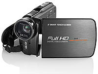 ; 4K-UHD-Camcorder mit Touch-Display, Micro-Videokameras & Webcams 