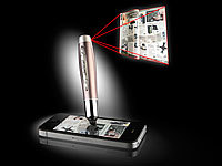 Somikon 4in1 Mobiler Dokumentenscanner mit Touchscreen-Stift SC-420.KS