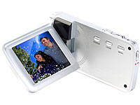 ; 4K-UHD-Camcorder mit Touch-Display, 4K-UHD-Camcorder mit Touch-Screen und App-Steuerung 