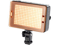 Somikon Foto und Videoleuchte FVL-1420.d mit 204 Tageslicht-LEDs; Webcams Webcams Webcams Webcams 