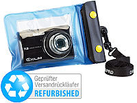 Somikon Unterwasser-Kameratasche XS Versandrückläufer; Foto-Lichtzelte mit Fotolampen, Action-Cams Full HDLED-Foto- & Videoleuchten Foto-Lichtzelte mit Fotolampen, Action-Cams Full HDLED-Foto- & Videoleuchten 