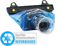 Somikon Unterwasser-Kameratasche mit Objektivführung (Versandrückläufer); Foto-Lichtzelte mit Fotolampen, Action-Cams Full HDLED-Foto- & Videoleuchten 