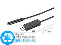 Somikon Wasserfeste USB-Endoskop-Kamera UEC-3070 (refurbished); Endoskopkameras (HD, mit Monitor), Endoskopkameras für PC & OTG SmartphonesWLAN-HD-Endoskopkameras für iOS- & Android-Smartphones 