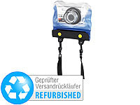 Somikon Unterwasser-Kameratasche "Z-38" Versandrückläufer; Action-Cams Full HD Action-Cams Full HD 