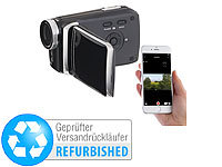 Somikon Full-HD-Camcorder mit 7,6-cm-Touch-Display (3") (Versandrückläufer); Foto-, Negativ- & Dia-Scanner 