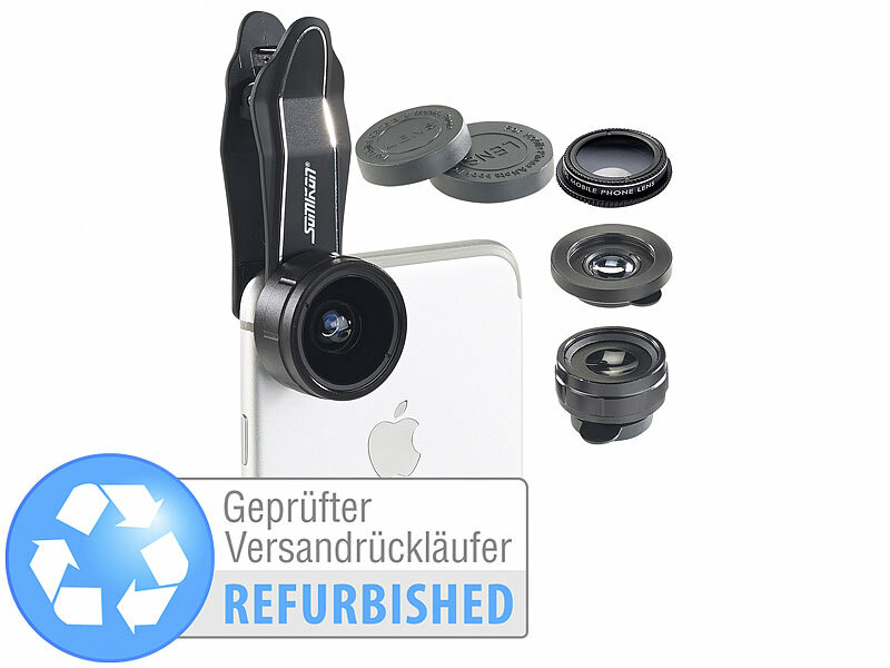 ; Vorsatz-Tele-Objektiv mit Smartphone-Stativ Vorsatz-Tele-Objektiv mit Smartphone-Stativ Vorsatz-Tele-Objektiv mit Smartphone-Stativ