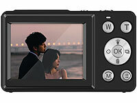 ; Full-HD-Digitalkamera mit 2 Displays Full-HD-Digitalkamera mit 2 Displays