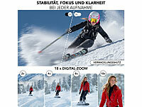 ; Full-HD-Digitalkamera mit 2 Displays Full-HD-Digitalkamera mit 2 Displays