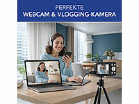 ; Full-HD-Digitalkamera mit 2 Displays Full-HD-Digitalkamera mit 2 Displays