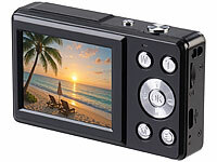 ; Full-HD-Digitalkamera mit 2 Displays Full-HD-Digitalkamera mit 2 Displays