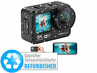 Somikon 4K-Actioncam, Action-Kamera wasserdicht