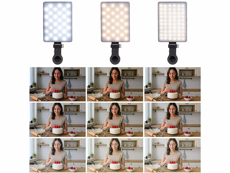 ; LED-Foto- & Videoleuchten LED-Foto- & Videoleuchten LED-Foto- & Videoleuchten 